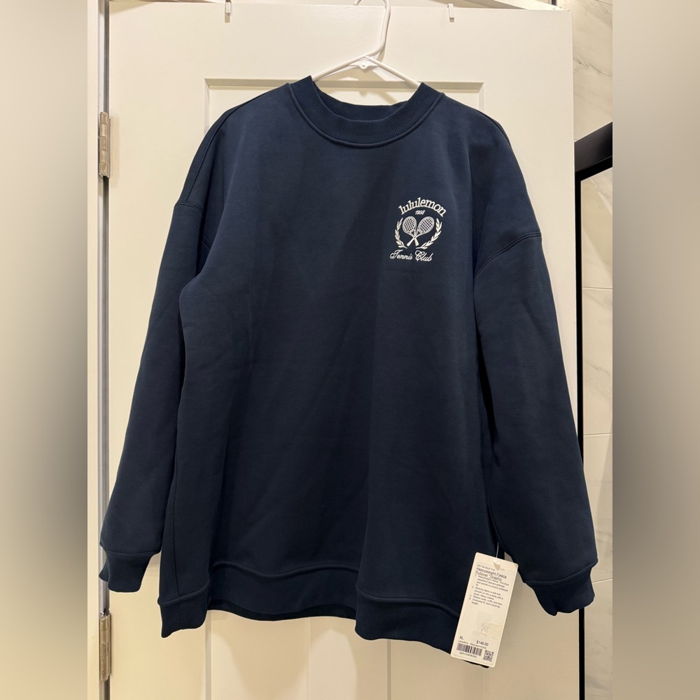 Lululemon Tennis Club Heavyweight Fleece Pullover “Meet You Courtside” – NWT